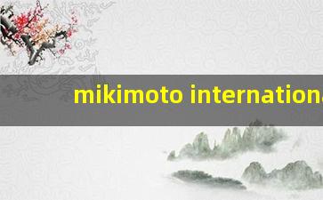 mikimoto international